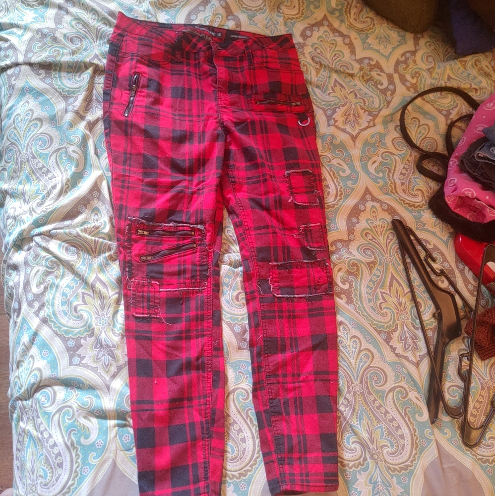 Blackheart red plaid